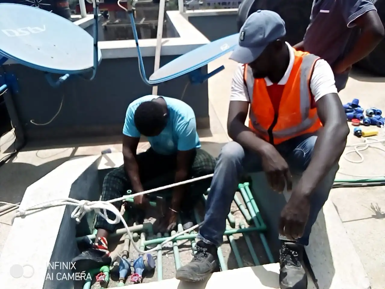 borehole plumbing service image